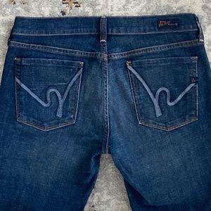 Citizens of Humanity Margo Low Waist Bootcut Stretch Jeans #085 Size 31